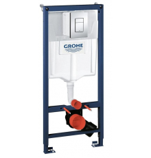 Инсталляция для унитаза GROHE Rapid SL 38772001, 3 в 1 с панелью смыва