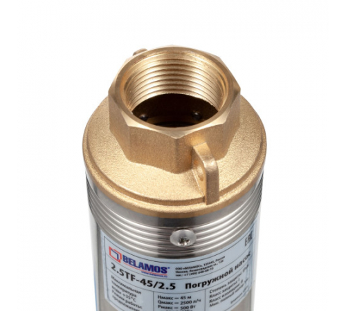 Насос скважинный Belamos 2.5TF-45/2.5, кабель 20 м