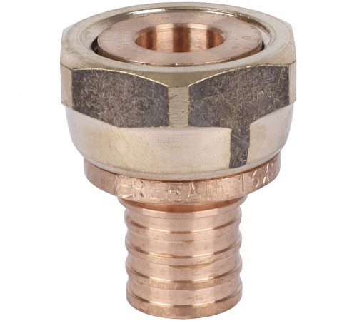 Переходник с накидной гайкой Rehau Rautitan 16-G 1/2 RX+, 14563351001