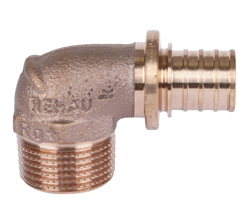 Угольник-переходник с наружной резьбой Rehau Rautitan 20-R 3/4 RX+, 14563491001