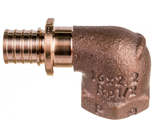 Угольник-переходник с внутренней резьбой Rehau Rautitan 16-Rp 1/2 RX+, 14563531001