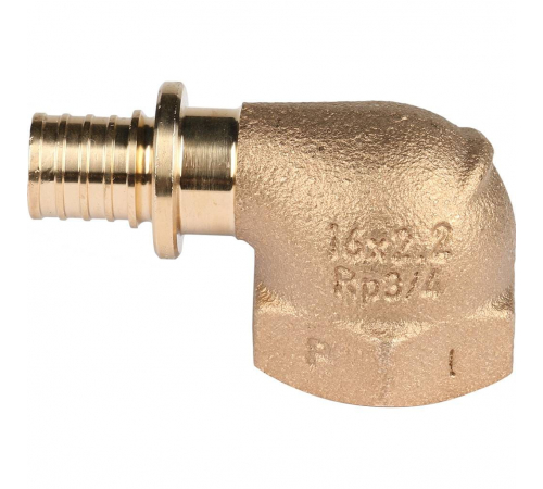 Угольник-переходник с внутренней резьбой Rehau Rautitan 16-Rp 3/4 RX+, 14563541001