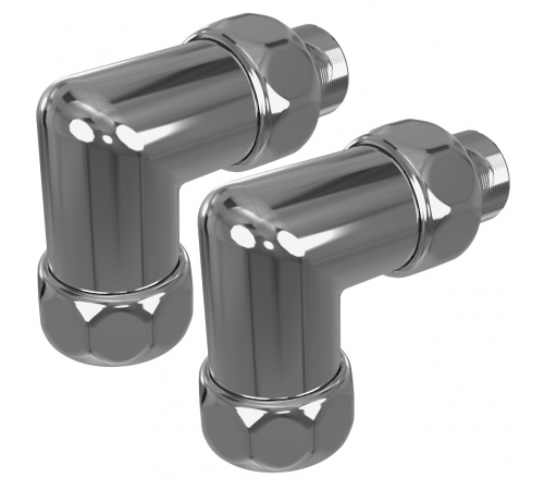 Американка для полотенцесушителя  угл 3/4 x 1/2  г/ш  762SCH0504 со сгоном (с упором)