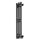 Полотенцесушитель электрический с/т Comfysan Альто-К (Alto-K) EC-3 120/15, черный