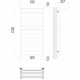 Полотенцесушитель TERMINUS Стандарт Хендрикс П12 500х1200 NEW