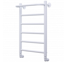 Полотенцесушитель водяной Comfysan Капри (Capri) W-6 60/40 с полкой, белый