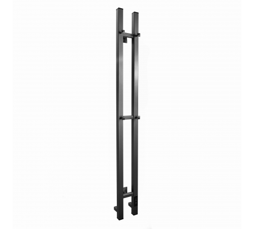 Полотенцесушитель электрический с/т Comfysan Alto-K EC-2 120/10, оружейная сталь, НЕ ПРОИЗВ
