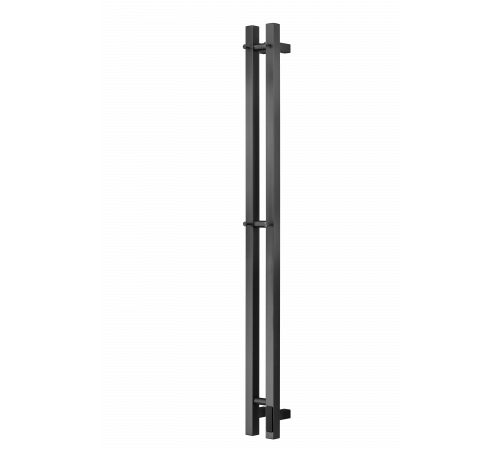 Полотенцесушитель электрический с/т Comfysan Альто-К (Alto-K) EC-2 120/8, оружейная сталь, гальваник