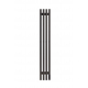 Полотенцесушитель электрический с/т Comfysan Альто-К (Alto-K) EC-4 120/18, оружейная сталь, гальвани