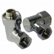 Американка для полотенцесушителя  угл 3/4 x 1/2  г/ш  (НИКА) SMT747/2SCH0504(S2) со сгоном хром