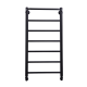 Полотенцесушитель водяной Comfysan Капри (Capri) W-8 80/40 с полкой, черный