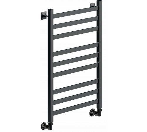 Полотенцесушитель Ника ЛМ-6 80/50 RAL9005 черный матовый*