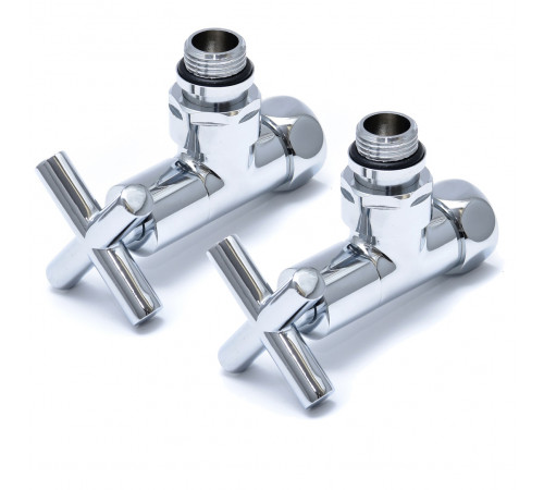 ВЕНТИЛЬ ЗАПОРНЫЙ УГЛОВОЙ КРЕСТ  3/4 x 1/2  г/ш  ZZ-4704 (8200SCH0405/2С) бронзовый