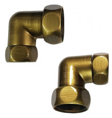 Американка для полотенцесушителя  угл 1' x 3/4'  г/г  740SCH1005 бронза