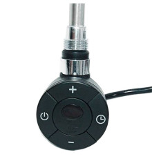 Электрический ТЭН LUX-03M-300 с дисплеем и таймером 300W ЧЕРНЫЙ