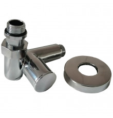 Кран угловой под тэн 1/2' х 1/2' ш/ш 891SCH0404