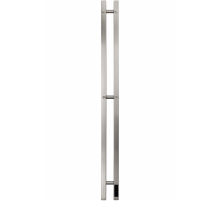 Полотенцесушитель электрический с/т Comfysan Альто-К (Alto-K) EC-2 120/8, никель, гальваника