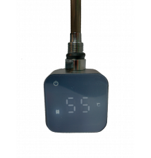 Электрический ТЭН LUX-04М-300 с дисплеем и таймером (сенсор) 300W черный