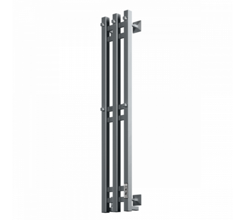 Полотенцесушитель электрический с/т Comfysan Альто-К (Alto-K) EC-3 120/15, ТИТАНОВЫЙ ГРАФИТ
