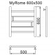 Полотенцесушитель MYFREA My Rome 60/50